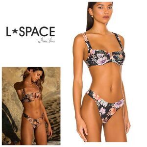New.  L*SPACE floral bikini. XS. Retails $198